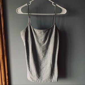 Simple gray cami